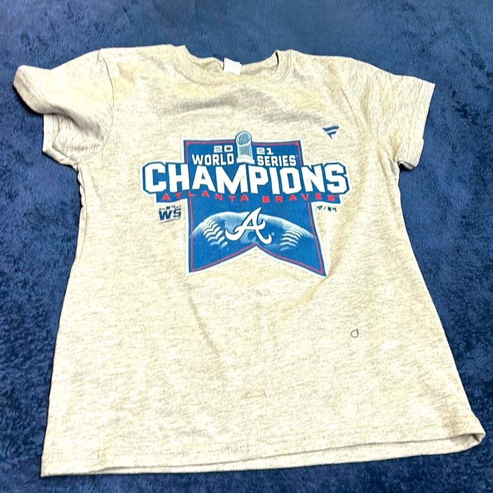 10/12 Atlanta braves world series champs shirt